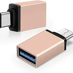 xBRx USB Type-C to USB-A OTG Adapter, Aluminum Metal, Rose Gold, Multiple Colors Available, Data Transfer Connector for Mobile Devices-picture-16