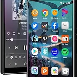 80GB MP3 Player with Bluetooth and WiFi, Diofox Music Player with Spotify, Pandora, Amazon Music 5.0 inch Touchscreen Android MP3 and MP4 Player, Suitable for Libby, Audible, Spotify Children (Black)-picture-31