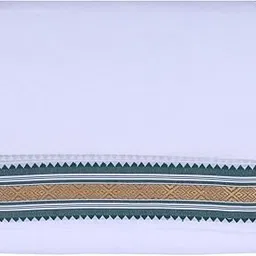 neydhaal Traditional Men Dhothi|Pure Cotton White| 9 X 5 Combo Towel-Angavastram| panjakejam|mundu|9 mulam veshti|puja dress|chadar|panchakacham|gift for men|Goodday-picture-55