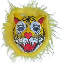 PoPo Toys Animal Aggressive Panther Face Mask for Kids | Party Supplies for an Animal Themed Halloween/Holi | Pack of 1-picture-34