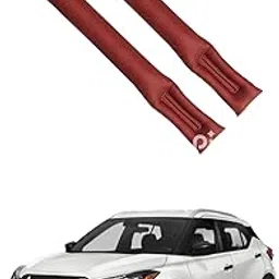 LOVMOTO Universal Car Gap Filler Organiser Car Seat Gap Filler, Car Seat Gap Organiser, PU Leather Car Accessories, Car Seat Console Side Pockets for Storage Comfortable With Kic-ks-picture-47