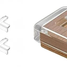 (Pack of 4) Silicone Corner Guards, Corner Protector for Sharp Corners of Furniture, Baby Bed Protector, Table Corner and Edge Protector and Soft PVC Transparent Corner Guard (4)-picture-17