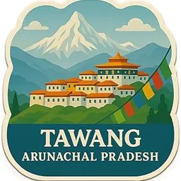 Deep Print® Acrylic Fridge Magnets | Hill Stations of India Theme | Souvenir & Decorative Fridge Magnet | 3mm Thick Acrylic with Sparkle Finish Home Decor (Tawang_Arunachal_Pradesh)-picture-11