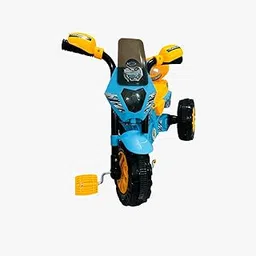 SMALLFOOTTOYS - Baby Tricycle for Toddler Bullet BikeTrike Cycle Backrest and Big Wheels with Musical Horn Lights for Kids Girl & Boy 2-5 Years. (Multicolor) Pack of 1-picture-16