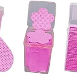 VELURA 600 Pieces Nail Pads Absorbent Pads for DIY Beauty Projects DIY Fingernails rose red|200 square shape nail pads|Nail Art Accessories| Nail Care, Manicure & Pedicure |Health & Beauty-image-14