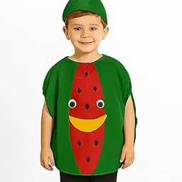 FancyDressWale Fruit & Vegetable Fancy Dress Costume for Kids | Free Size 2–10 Years | School Fancy Dress, Stage Shows, Theme Parties-picture-22