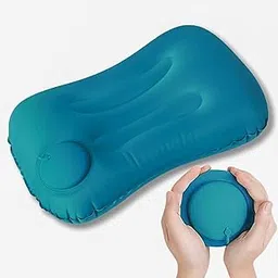 Homeaura Inflatable Travel Pillow - Ultralight Camping Pillow for Lumbar Support - Compressible Neck Pillow for Camping, Hiking, and Travel (Green)-image-16
