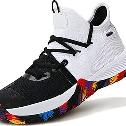 wetike Boys Basketball Shoes Non-Slip Girls Sneakers Durable Kids Running Shoes Outdoor Trainers (Little Kid/Big Kid)-picture-29