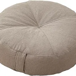 SYDL Round Floor Pillow Premium Small for Yoga Sofa Bed Adults Kids Floor Seating Light Grey|Pillows|Home & Garden-picture-10