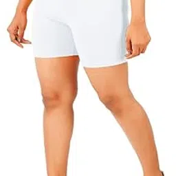 Men Regular Solid Cotton Short (Yoga Tights_White_XL_bz)-picture-51