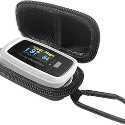 DailyU Travel Case for TrackAid Premium Pulse Oximeter Fingertip Blood Oxygen Saturation and Pulse Rate Monitor(CASE ONLY)-picture-21