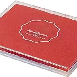 Kids Stamps Ink Pad Kids Stamp Pad Art Washable Greeting Cards Poster DIY Red-picture-22