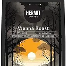 Hermit Coffee Vienna Roast, Dark Roast | Made with 100% Specialty Grade Arabica, Freshly Roasted (French Press, 250g)-picture-28