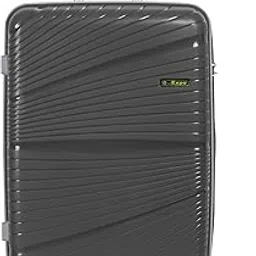 la expo Airpro 55 cm Small Cabin Trolley Bag | Polypropylene Hard Case Luggage with 8 Spinner Wheels, Wheel Lock, Lightweight Design & Combination Lock for Travel (Black)-picture-14