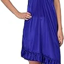 Babydoll Lingieri Set Whit G-String Thongs (Free Size) (Medium, Blue)-image-50