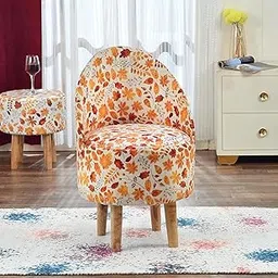 Homeaccex Ottoman Stool for Living Room Pouffes for Sitting Ottoman Pouffes Puffy Stool Dressing Table Stools Footstool Ottomans Chairs (19 * 19 * 31Inch, Yellow)-picture-15