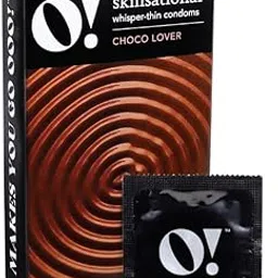 O! Skinsational Whisper-Thin Flavored Condoms | Ultra-thin for Natural Skin to Skin Feeling |-image-1