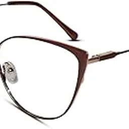 ELINE | Premium Bluecut Computer Glasses | Protect Eye Strain | Cat Eye Shape | Women | Medium (ELCG1010)-picture-16