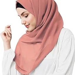 SM HIJABS Premium Heavy Chiffon Hijab Scarf Stole Shawl Dupatta For Women.-picture-14