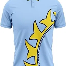 India 2003 Half Sleeves Cricket Fan Jersey - Quick Dry 100% Polyester-picture-35