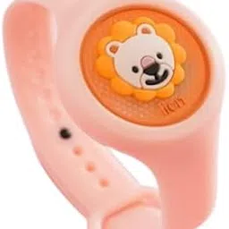 Sweta Creation Kids Cartoon Animal Design Mosquito Repellent Wristbands with LED Light Up, Insect & Bug Pest Repeller Waterproof Bracelet For Kids and Adults(Mosquito Repellent bands1C-Pink-Pcs2)-picture-21