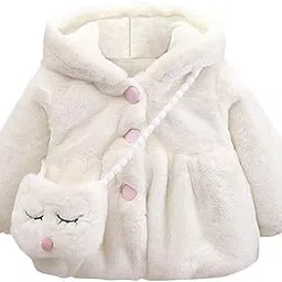 hopscotch Girls Polyester Waist Length Jacket With Bag-picture-49