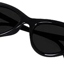roshfort Women Cat eye Shape UV Protected Sunglasses Lens Black (Medium, E-2)-picture-38