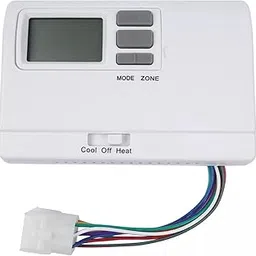 HLUCHY Digital Thermostat Replacement for Coleman 8330D3351 RV Heating Cooling Wall-Mount Thermostat White-picture-16