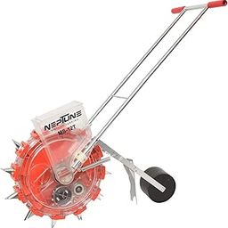 Neptune Simplify Farming Hand Operated Agricultural Manual Seeder, 12 Teeth Seed Planter, Single Row Type Roller Plant Seeder, Seeding Machine Suitable for Multiple Agriculture Seeds-image-77