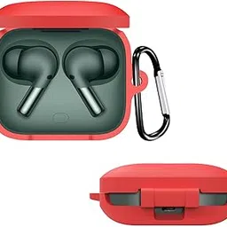 Mavro Case Cover Compatible with Oneplus Buds 3 (Red)-picture-61