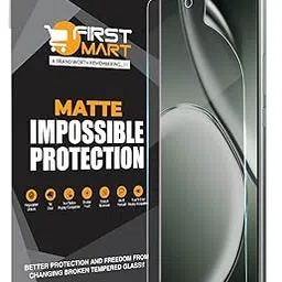 FIRST MART Edge to Edge Screen Protector for Realme GT 6T and GT 6 5G (6.78 Inches) with Installation Kit for Smartphone| Matte, Case Friendly Coverage, Ultra Thin Unbreakable Membrane-picture-25