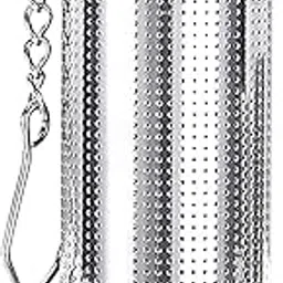 Tea Strainer, Stainless Steel Tea Filter Infuser for Loose Leaf Tea, Portable and Durable for Home, Travel, Camping, Height 6.5 cm-picture-23