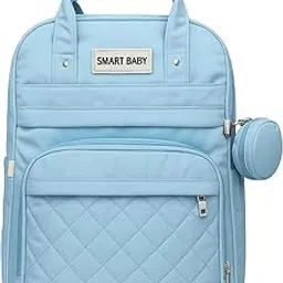 Smart Baby Diaper Bag Backpack with Massage Mat | Large Capacity, Spacious Storage, Water Resistant, Durable Zippers, Comfortable Straps | Multifunction Travel & Maternity Bag for Moms-picture-48