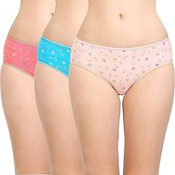 bodycare Women's Printed Cotton Briefs In (300-D-3Pcs)-picture-39