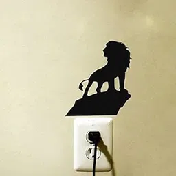ISEE 360® Lion King Vinyl Room Switch Sticker Creative Home Decoration Wall Stickers for Kids Rooms-picture-64