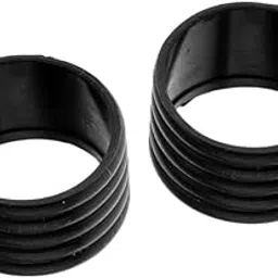 THE STYLE SUTRA®2Pcs Badminton Tennis Racket Handle Fix Ring Protector Band Overgrip Black-image-41