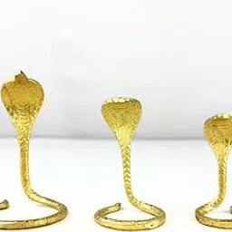 Antique Original Metal Naag Snake | Vasuki Dev Sheshnag for Shivling & Narmadeshwar Pooja | Traditional Pooja Accessory (Brass, Height-8 Cm, Diameter- 3 Cm)-picture-24