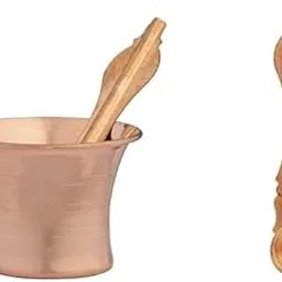 Temple Needs Copper Panchapathram Spoon – Traditional Udarani, 1.8 x 2.4 cm, 7.51 g, Pure Copper Pooja Spoon for Daily Rituals & Abhishekam-image-4