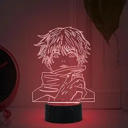 Gift Me Bazar 3D Illusion Anime JujutsuKaisen369 Led Desk Table Lamp with 7 Color Changing Light & USB Powered | Boy Girl Birthday Gift Room Decor Sleep Lamp | Gift for Anime Lover-image-95