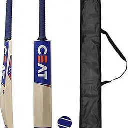 XTROKE Popular Willow Cricket Bat for Men's and Adult All Tennis Ball Full Size (Natural, Bat with Ball & Bat Cover Full Size), Wood, Multicolour-image-36