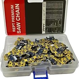 generic REPT Gold Heavy duty 22 inch Chain for 22 inch Chain saw Machine - Carbide tips that cuts 3x more than regular chain (22 Inch)-picture-20