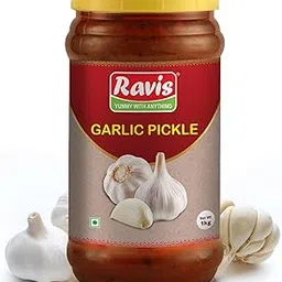 RAVIS Garlic Pickle Homemade | Traditional Indian Lahsun Achar | Less Oil, Dry Achar | Preservative Free, Organic Ingredients | Authentic Spicy Pickle for Meals & Parathas (1Kg)-picture-34