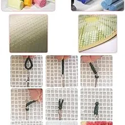 Merishopp Embroidery Carpet Latch Hook kit Crochet Rug Making DIY Cushion Mat Cat Crafts | Needlecrafts & Yarn | Rug Making | Latch Hooking | Latch Hooking Kits-image-45