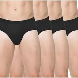 ramraj cotton Solid Inner Elastic Brief for Men - Pack of 4-picture-41