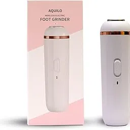 AQUILO Premium Rechargable Foot Filer Callus Remover - Includes Pedicure Kit - Pedicure Tool to Remove Dead Skin - Remove Thick Calluses - Ideal for Dry, Cracked Heels-image-58