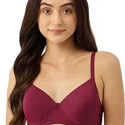 leading lady Women's Printed & Solid Lightly Padded T-Shirt Bra-picture-26