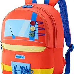 american tourister Yoodle 4.0 Car Orange, Kids Activity Backpack,Age 2-4 Years, 2 Full Compartments 10 Ltrs Capacity - Unisex-picture-11
