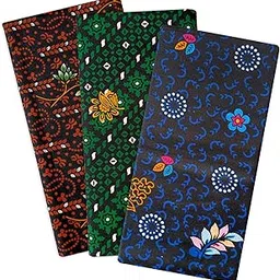 akhvi MEN'S POLY COTTON PRINTED LUNGI (BROWN-GREEN-BLUE)-picture-45