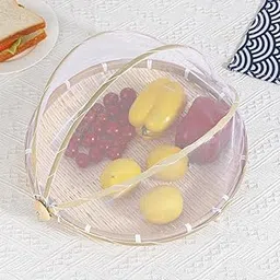 PANCA Multipurpose Bamboo Storage Basket for Kitchen, Onion Potato Sabji, Fruit Storage Basket With Cover, Countertop Kitchen Organizer (Brown, 30 cm)-picture-18