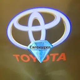 Ride2joy LED Welcome Logo Entry Plug and Play Ghost Shadow Projector Car Door Light for Toyota (White) - 2 Pieces image 1